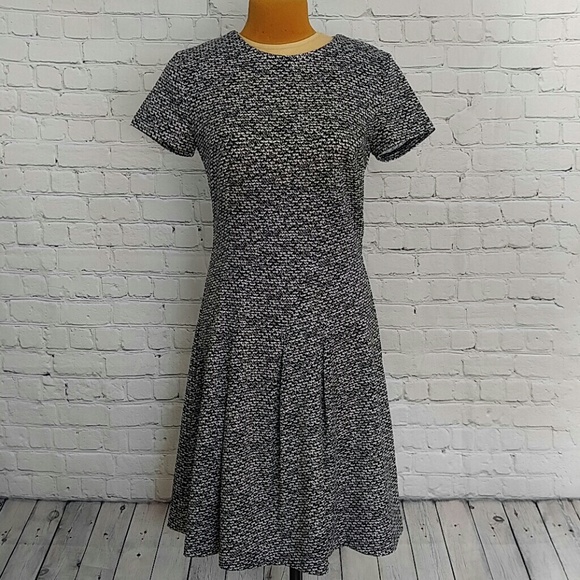 michael kors black and white dress